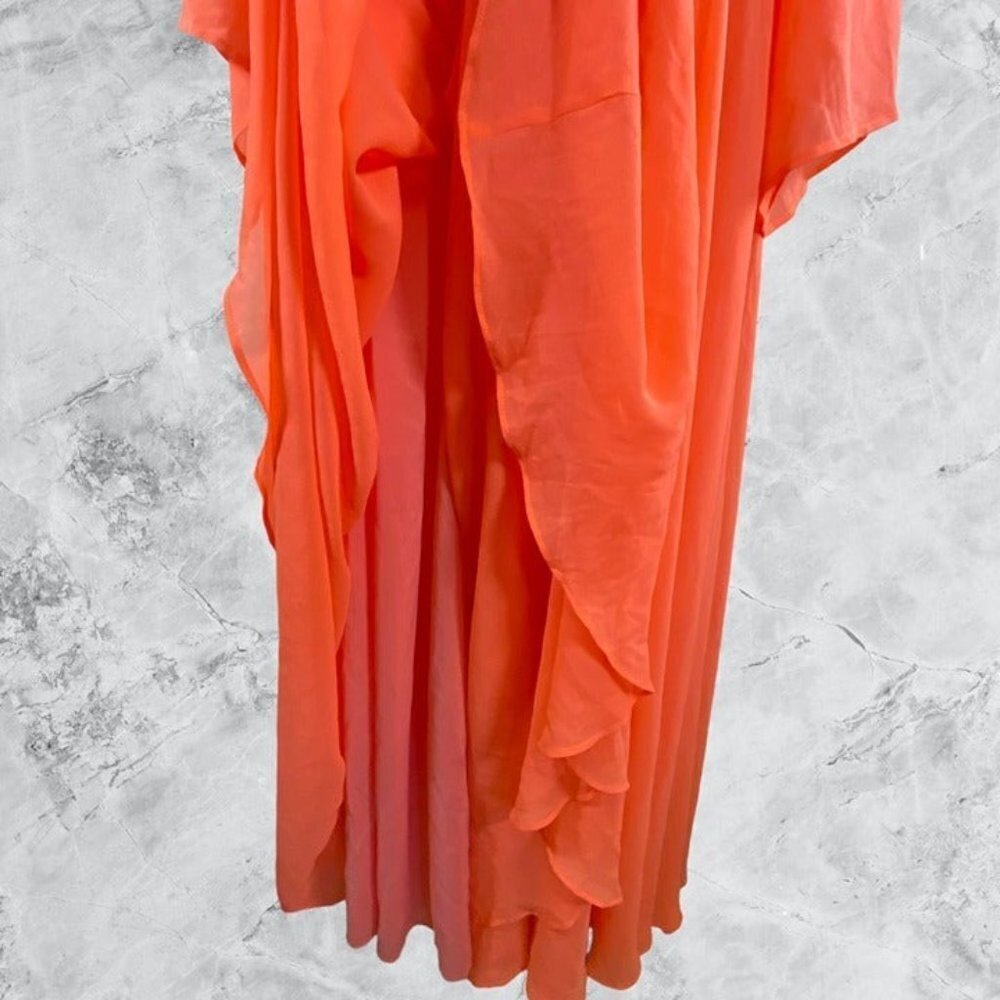 Michael Costello x REVOLVE Vallarta Gown - Orange - Picture 8 of 12